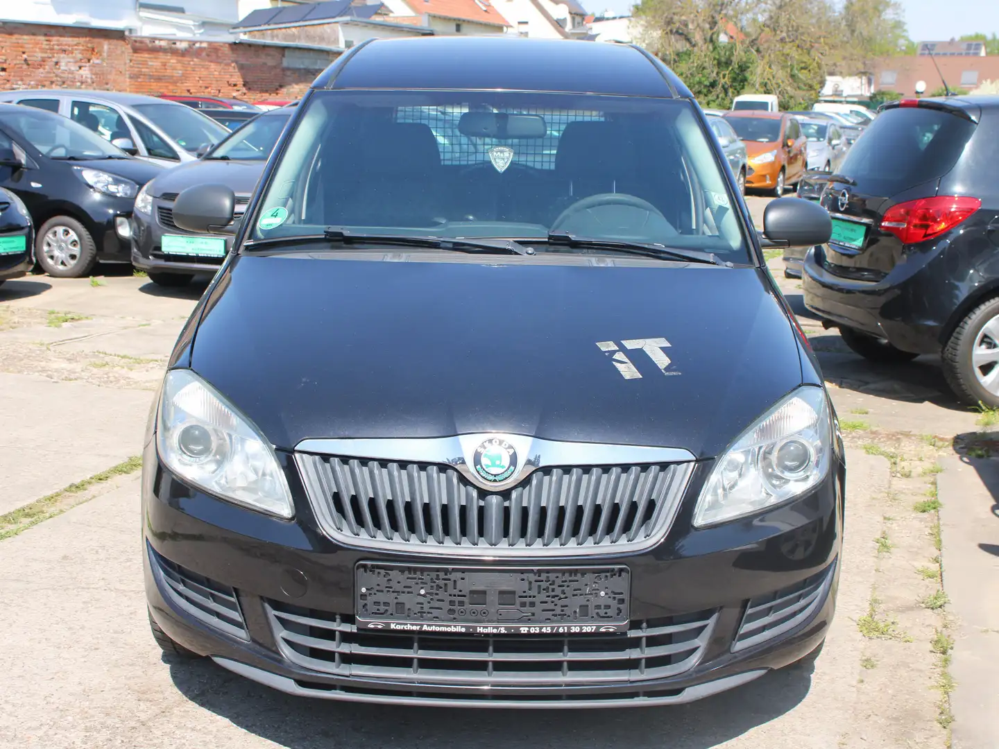 Skoda Roomster Praktik*AHK*Klima*HUneu*Zahnriemen neu* Negro - 2