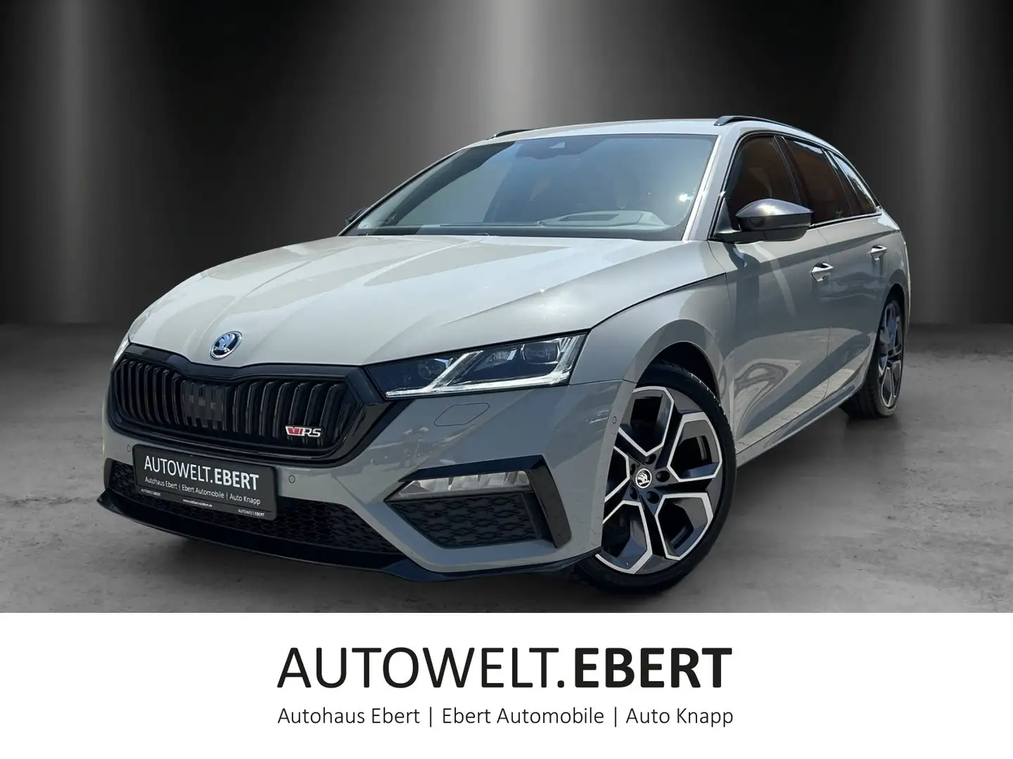 Skoda Octavia Combi 2.0 TDI DSG RS+/ST-HZG/KAMERA/HUD/ Grijs - 1