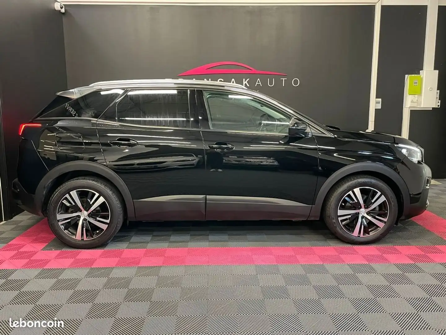 Peugeot 3008 1.6 BlueHDi 120ch SS BVM6 Allure Zwart - 2
