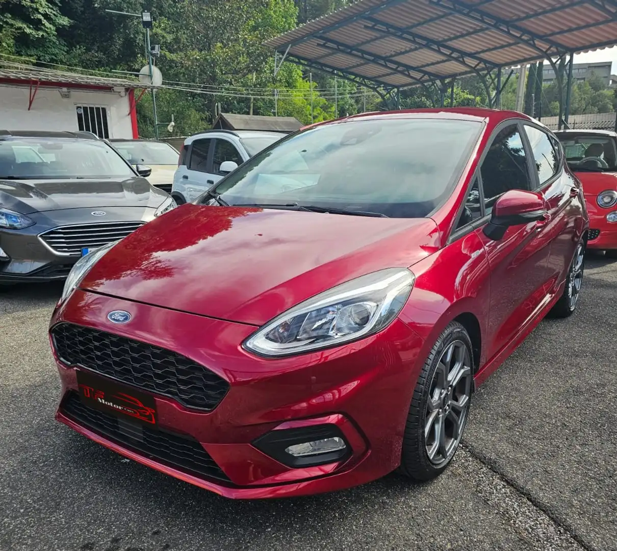 Ford Fiesta Fiesta VII 2017 5p 5p 1.1 ST-Line 85cv Rosso - 1