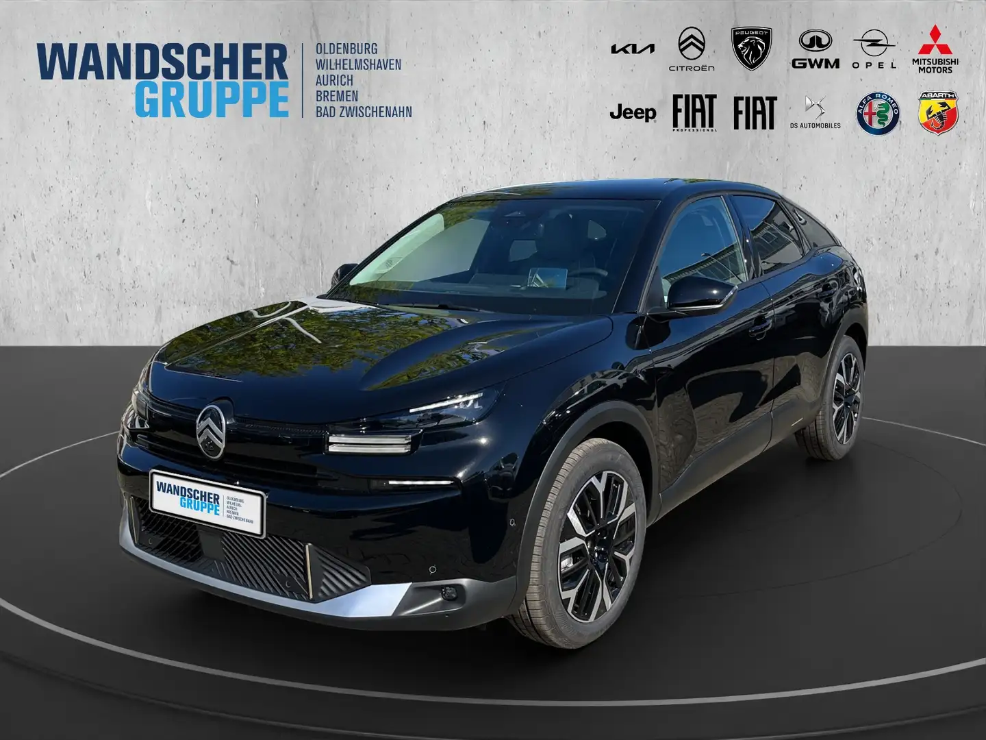 Citroen C4 MAX 1.2 145 +SHZ+KeyLess+PDC+2xKlima+SpurH Schwarz - 1