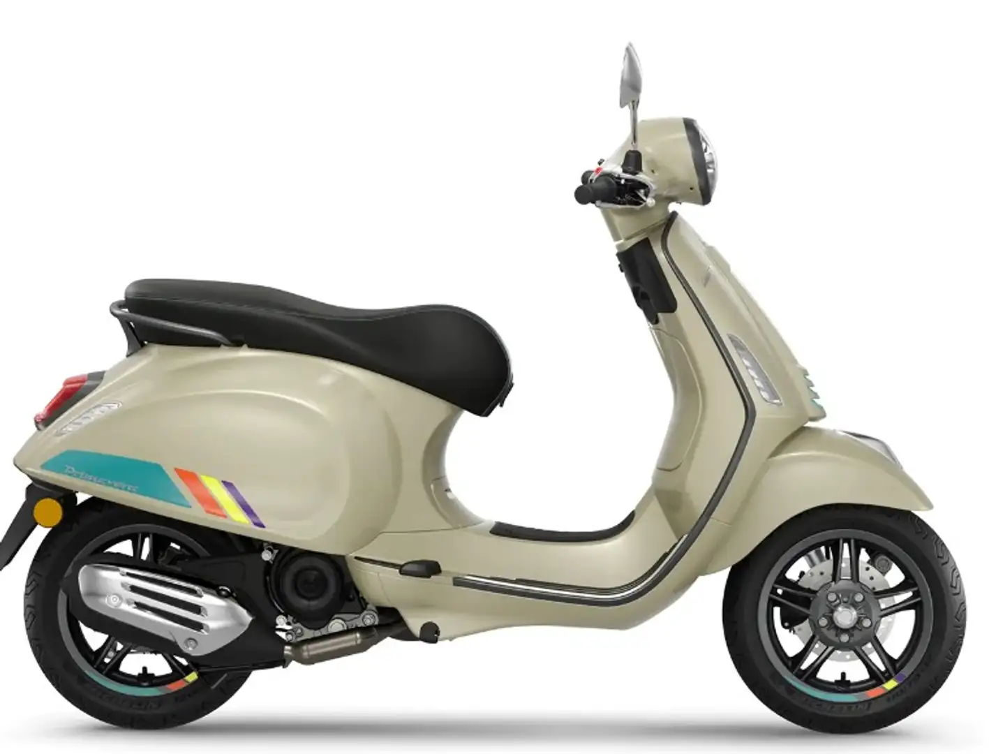 Vespa Primavera S 125 ABS E5+ BEIGE AVVOL Béžová - 2
