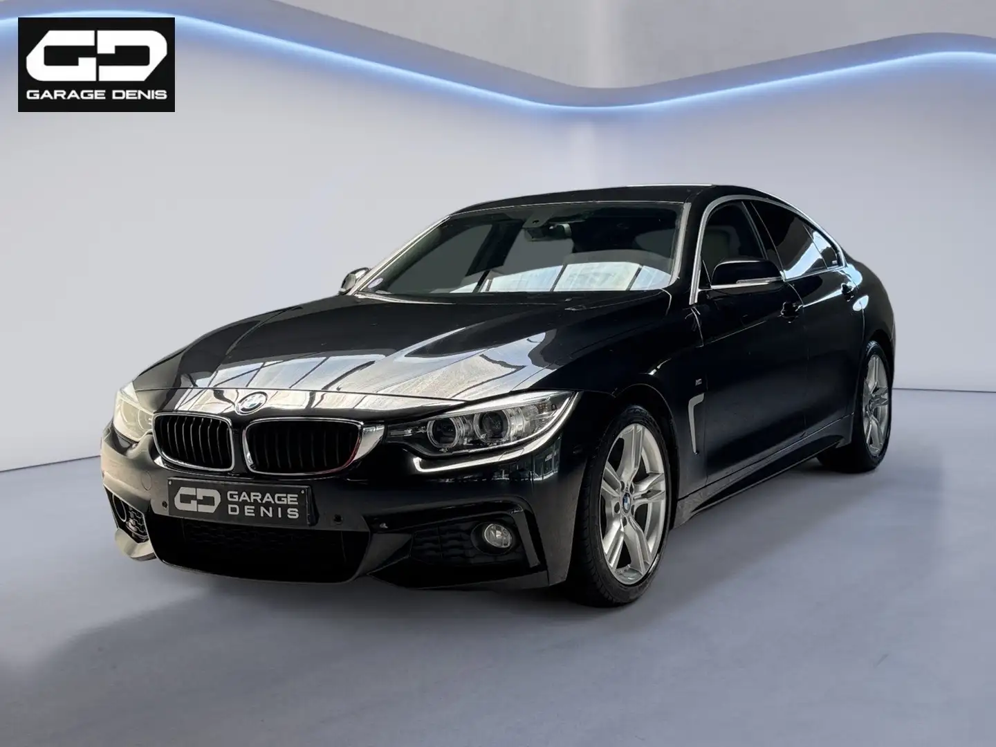 BMW 420 Gran Coupé 420iAS*PACK M*BOITE-AUTO*LED*CUIR* Noir - 1
