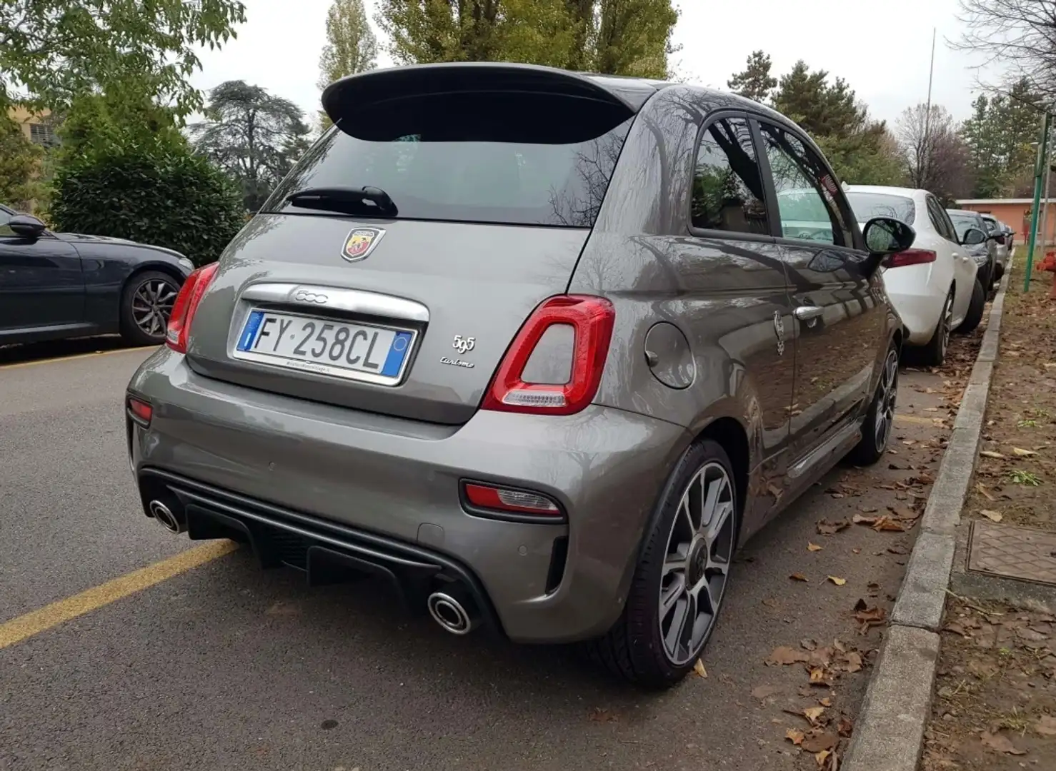 Abarth 595 Turismo 70º - Tagliandi Abath - Perfetta - Bollo sino 5/2 Gris - 2
