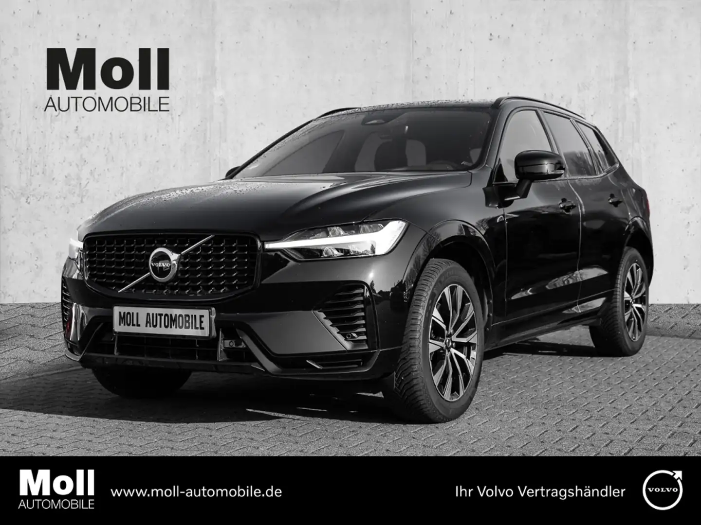 Volvo XC60 Plus Dark AWD B4 Diesel EU6d Allrad Leder digitale Schwarz - 1