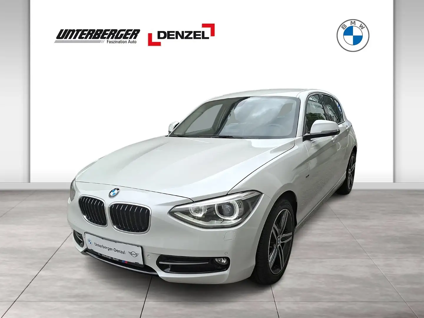 BMW 118 d xDrive Weiß - 1