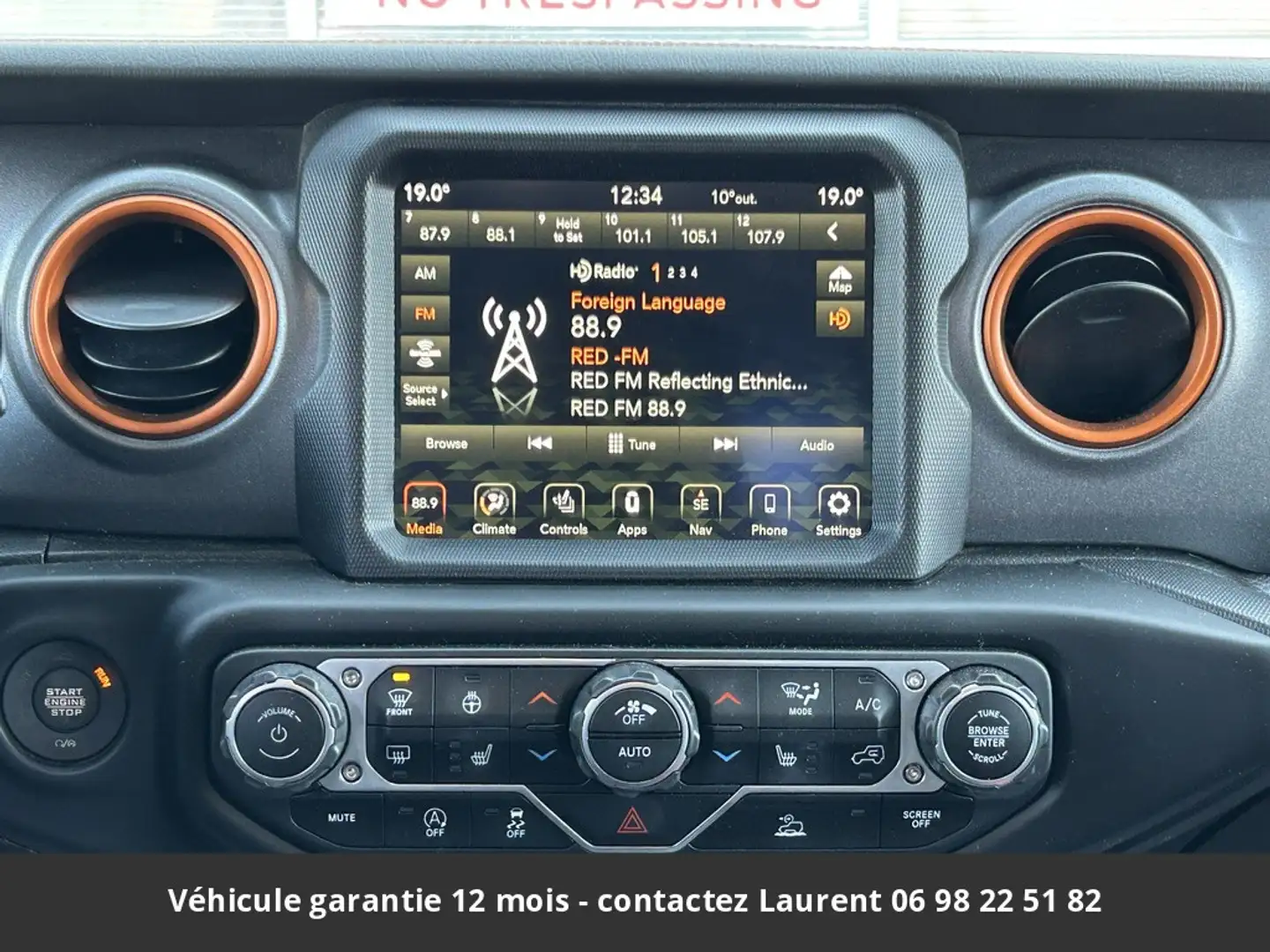 Jeep Gladiator Mojave 4x4 Tout compris hors homologation 4500e Noir - 2
