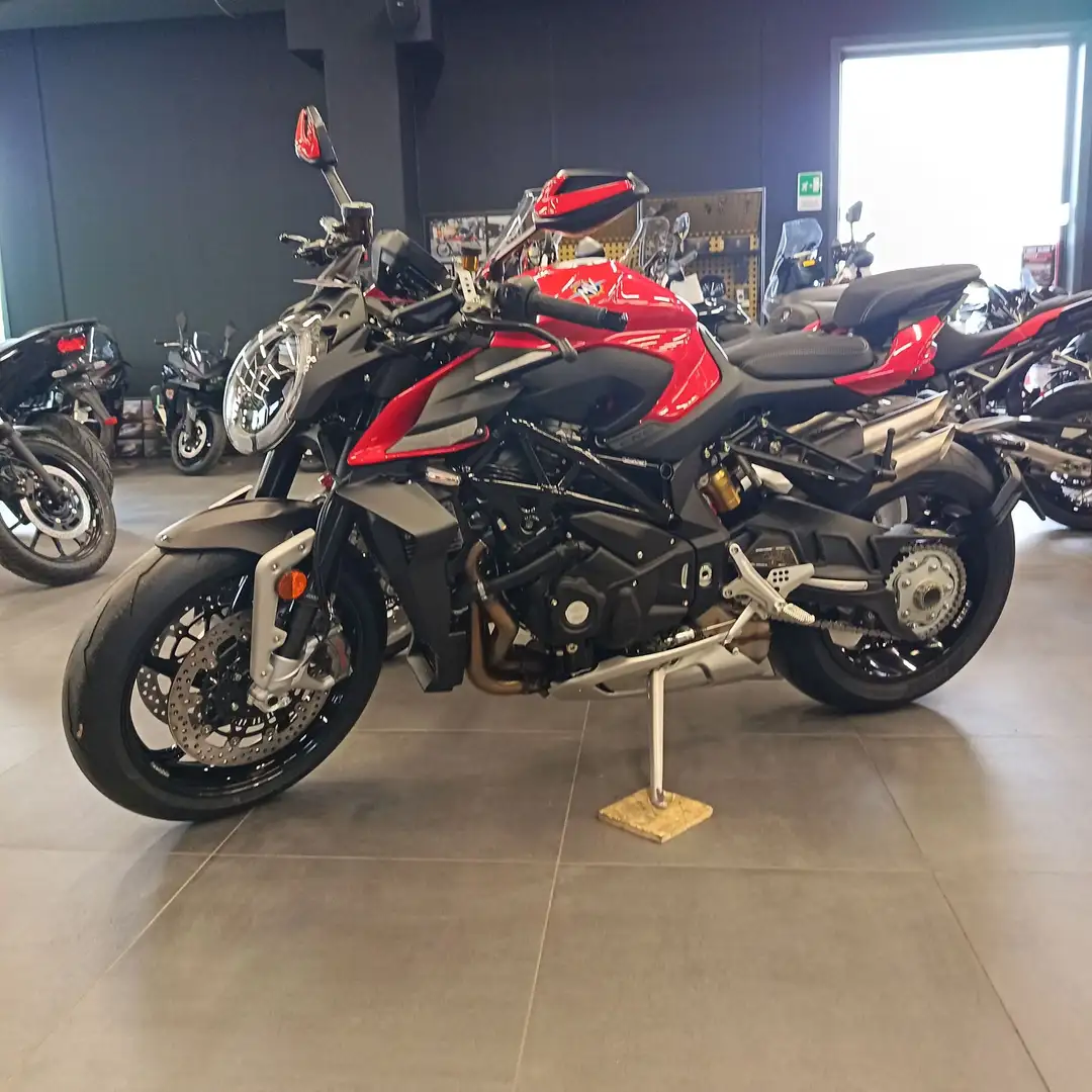 MV Agusta Brutale 1000 RS Red Silver - 1