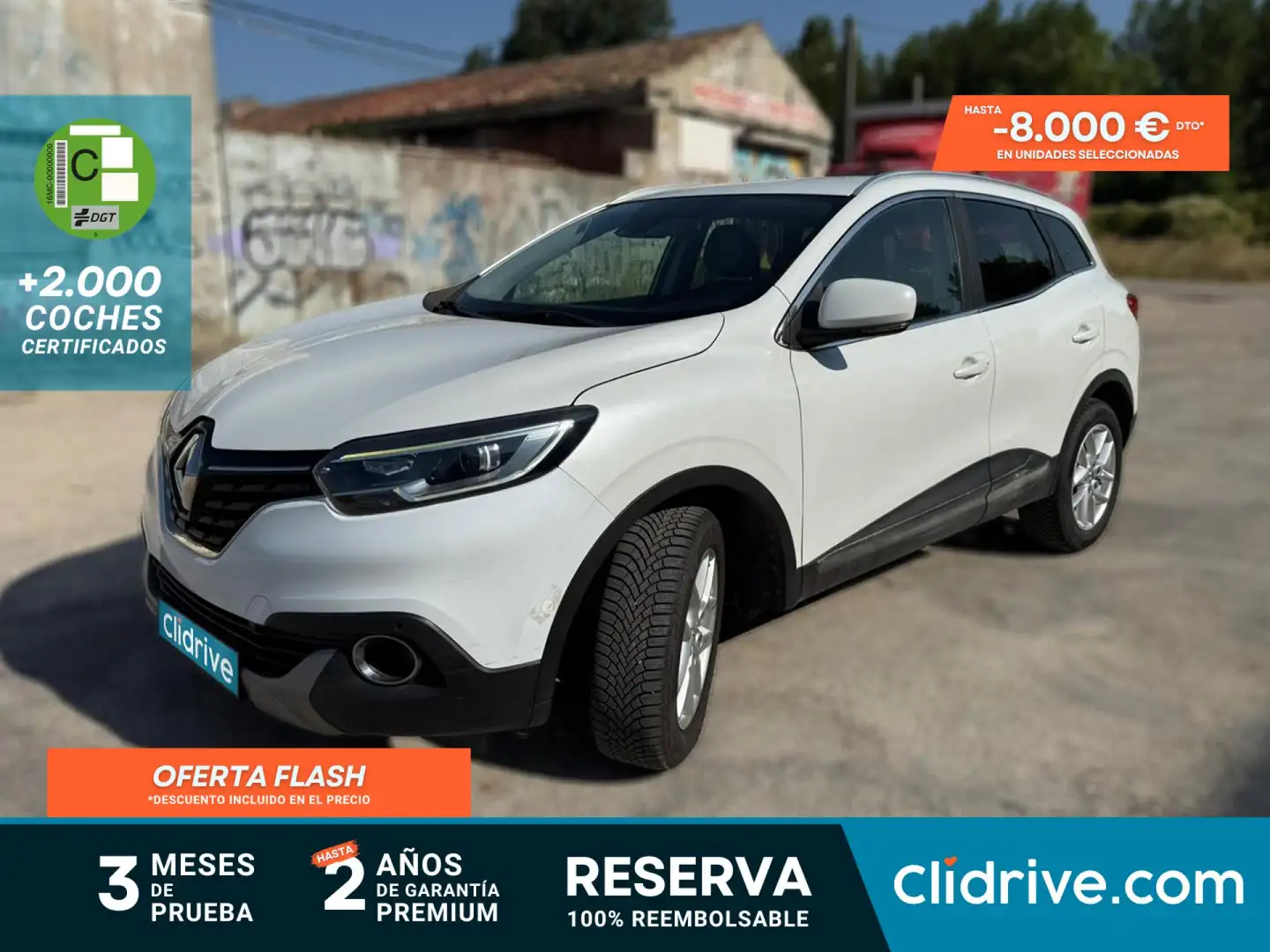 Renault Kadjar 1.5dCi Energy Xmod 81kW Blanco - 1