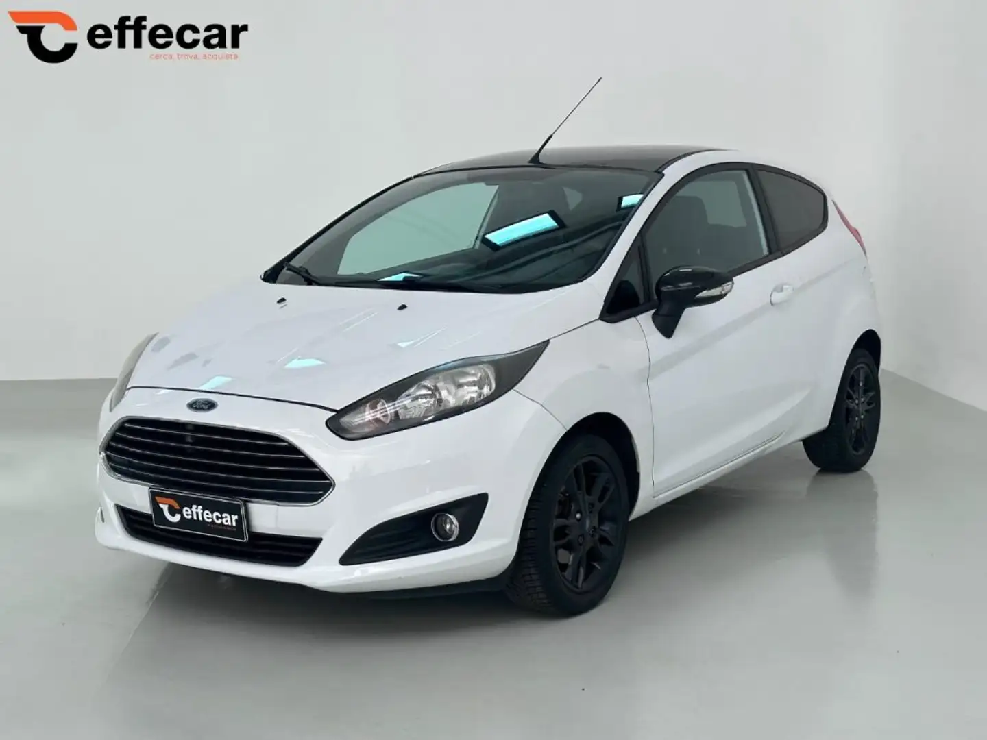 Ford Fiesta 1.4 3 porte Bz.- GPL Black & White Edition Alb - 1