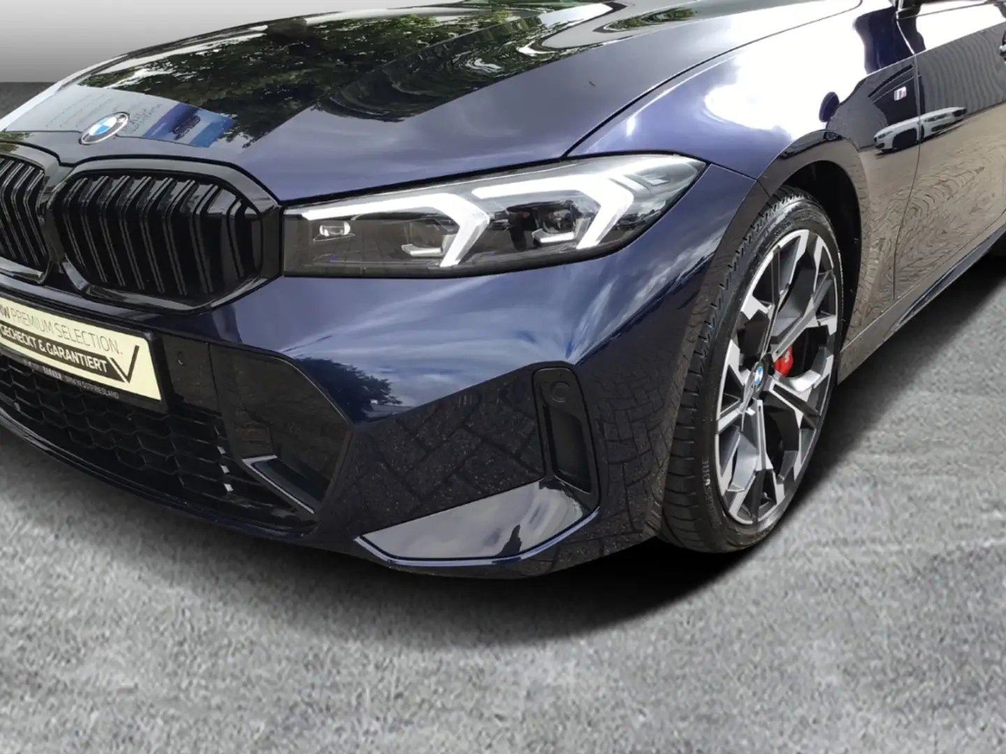 BMW 320 d Touring xDrive M Sport Pro Bleu - 2