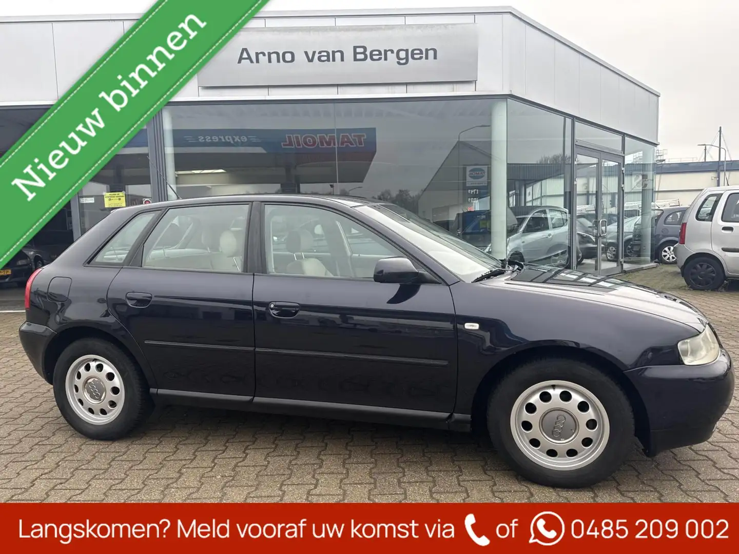 Audi A3 1.6 Attraction, 5 deurs, lm-Velgen, isofix, nieuwe Blau - 1