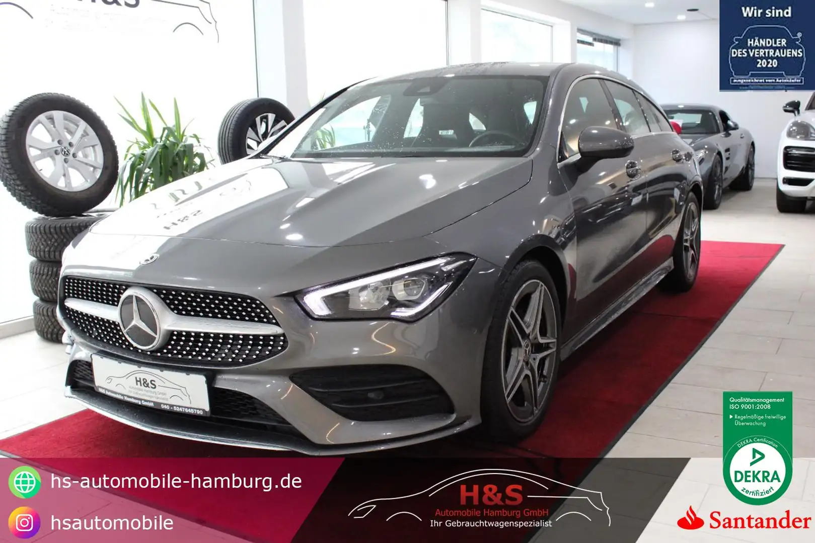 Mercedes-Benz CLA 200 SB AMG Line* KAMERA* Premium Plus Grau - 1