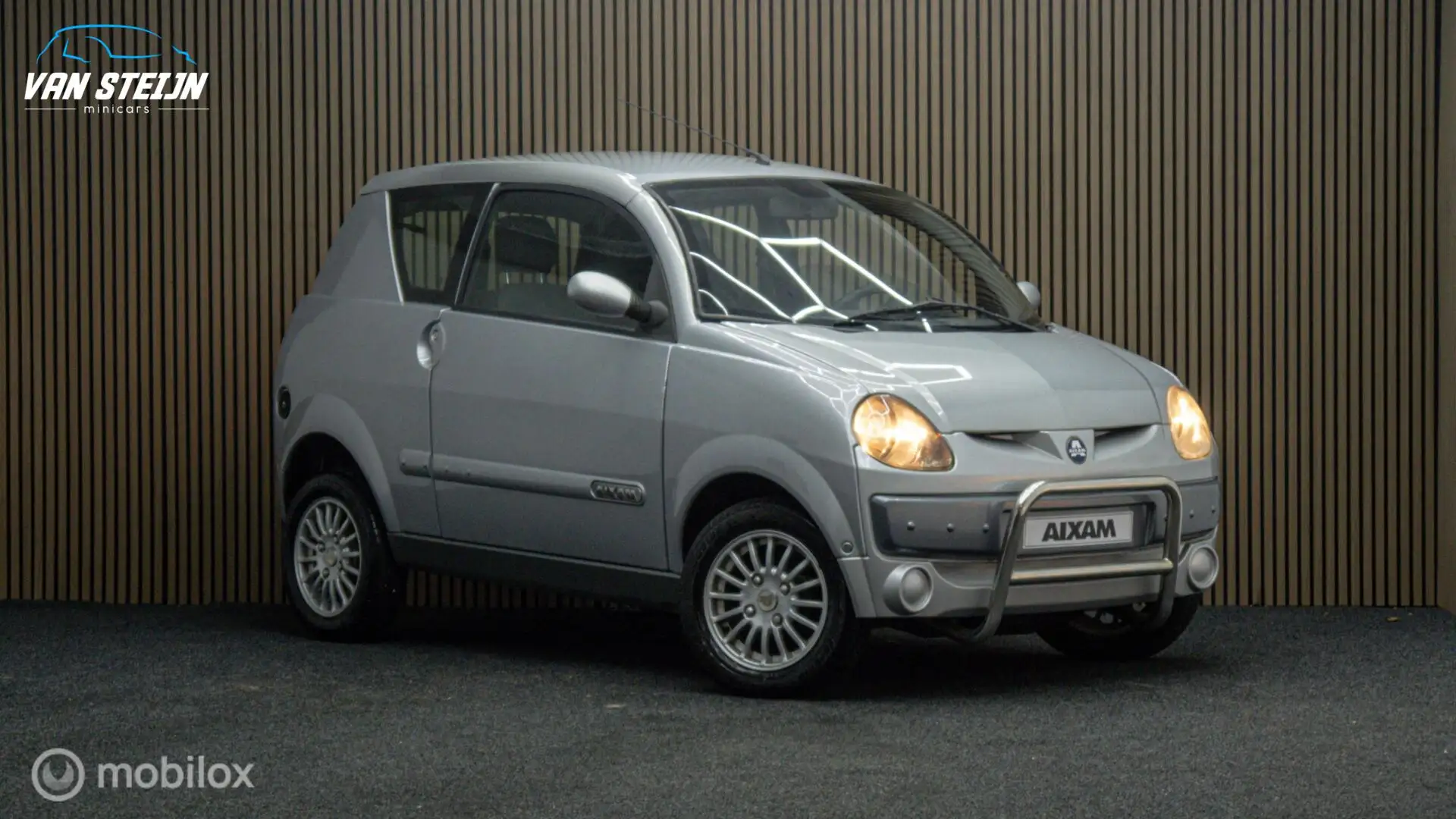 Aixam A. Brommobiel 741 | BullBar | Nieuw Staat | 37dkm Gris - 1