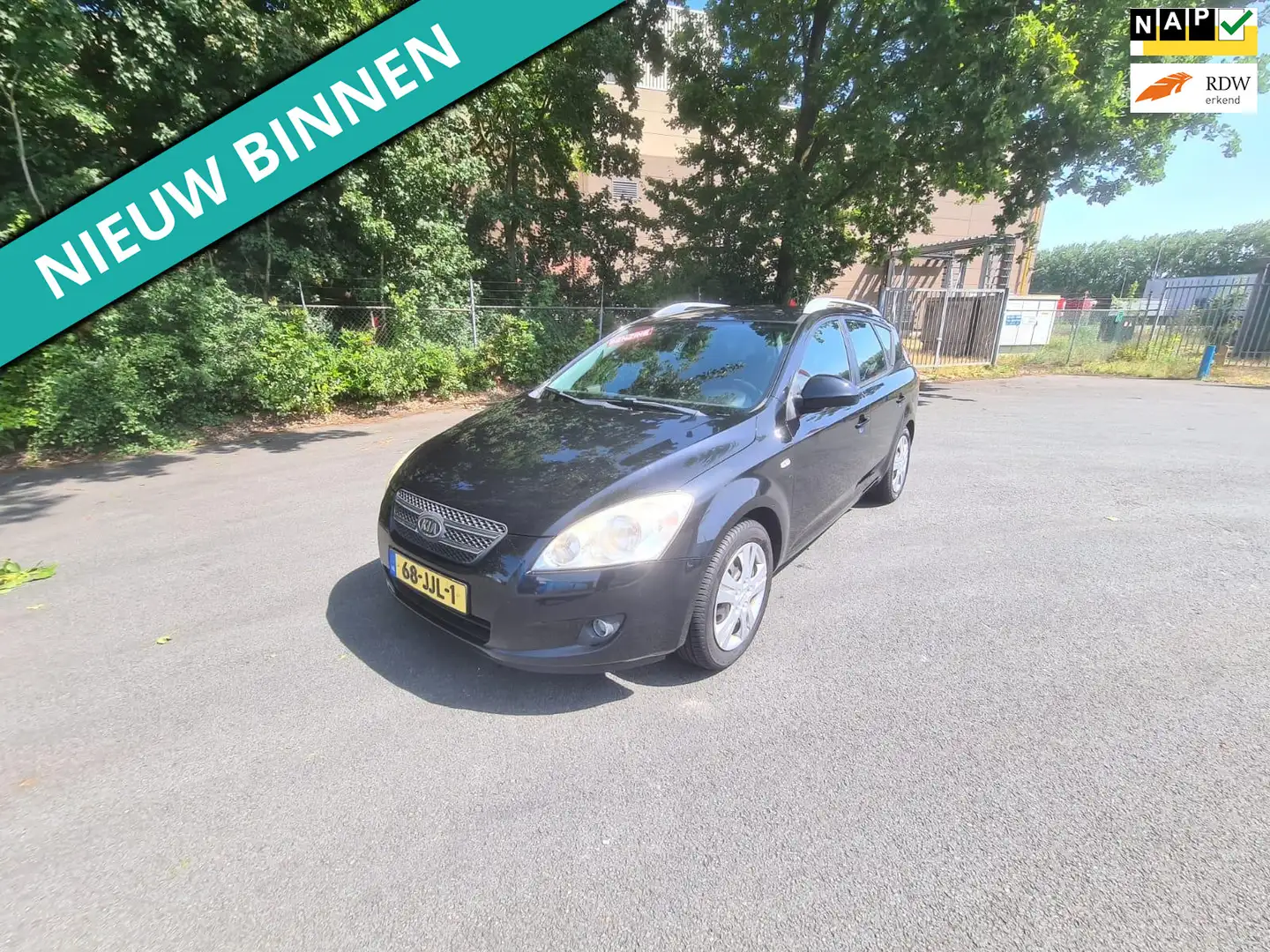 Kia Ceed / cee'd Sporty Wagon 1.4 X-ecutive ISG LEUKE AUTO RIJDT EN Fekete - 1