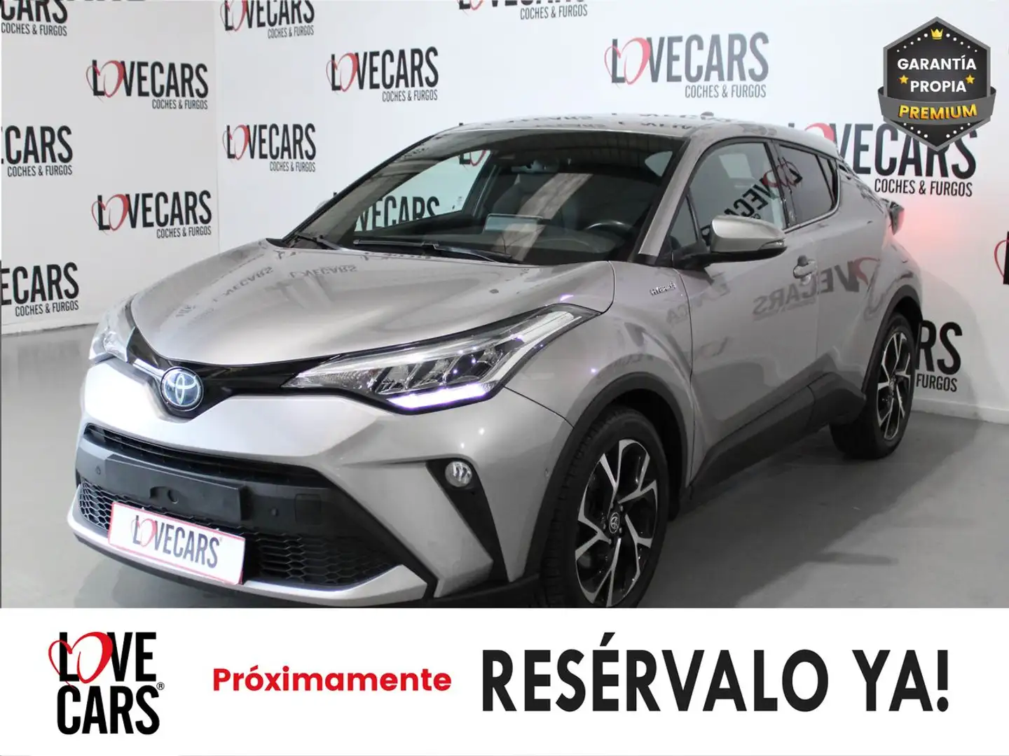 Toyota C-HR 1.8 HYBRID ADVANCE 125 Plateado - 1