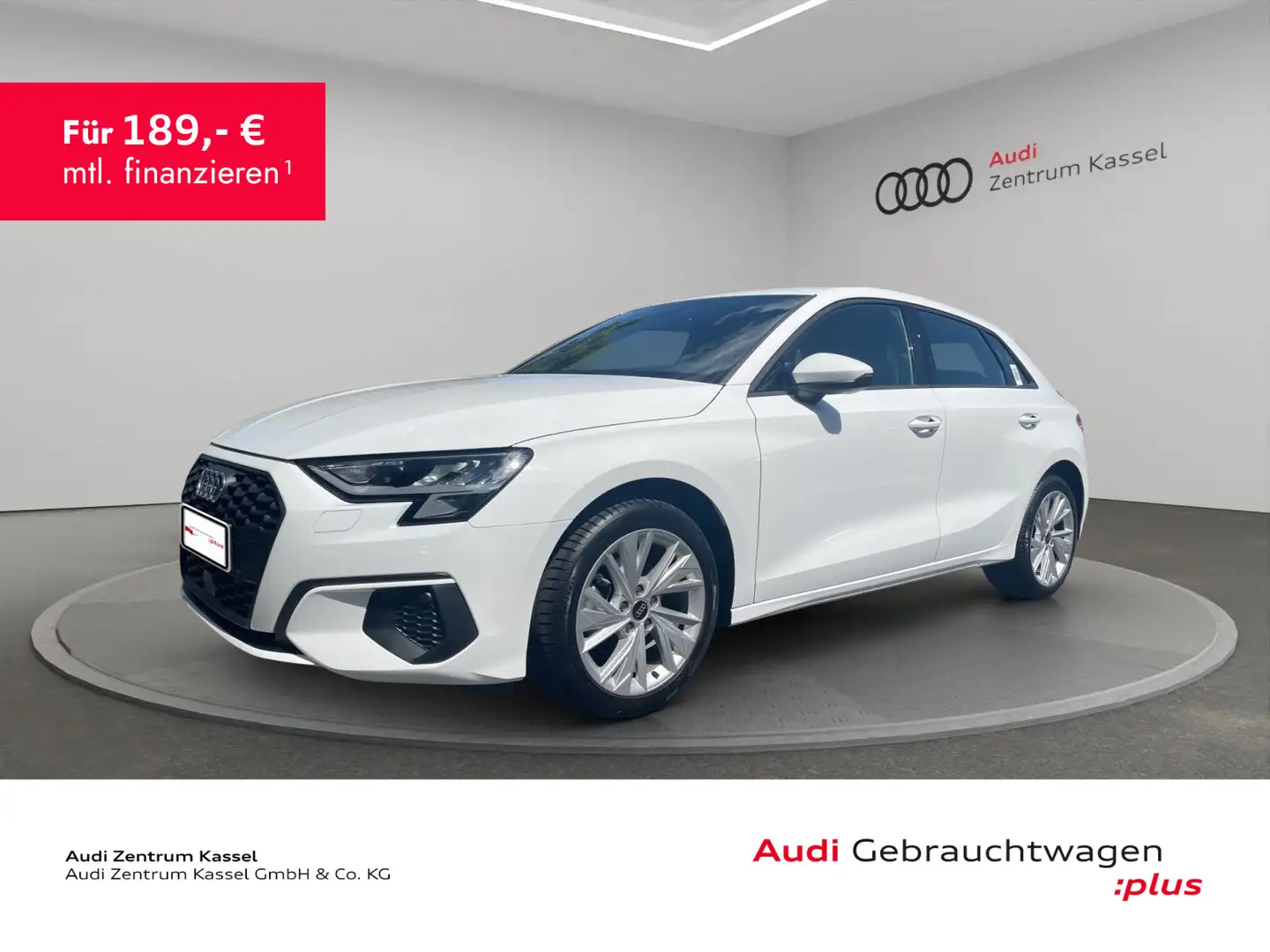 Audi A3 35 TFSI LED PDC Klima Blanc - 1