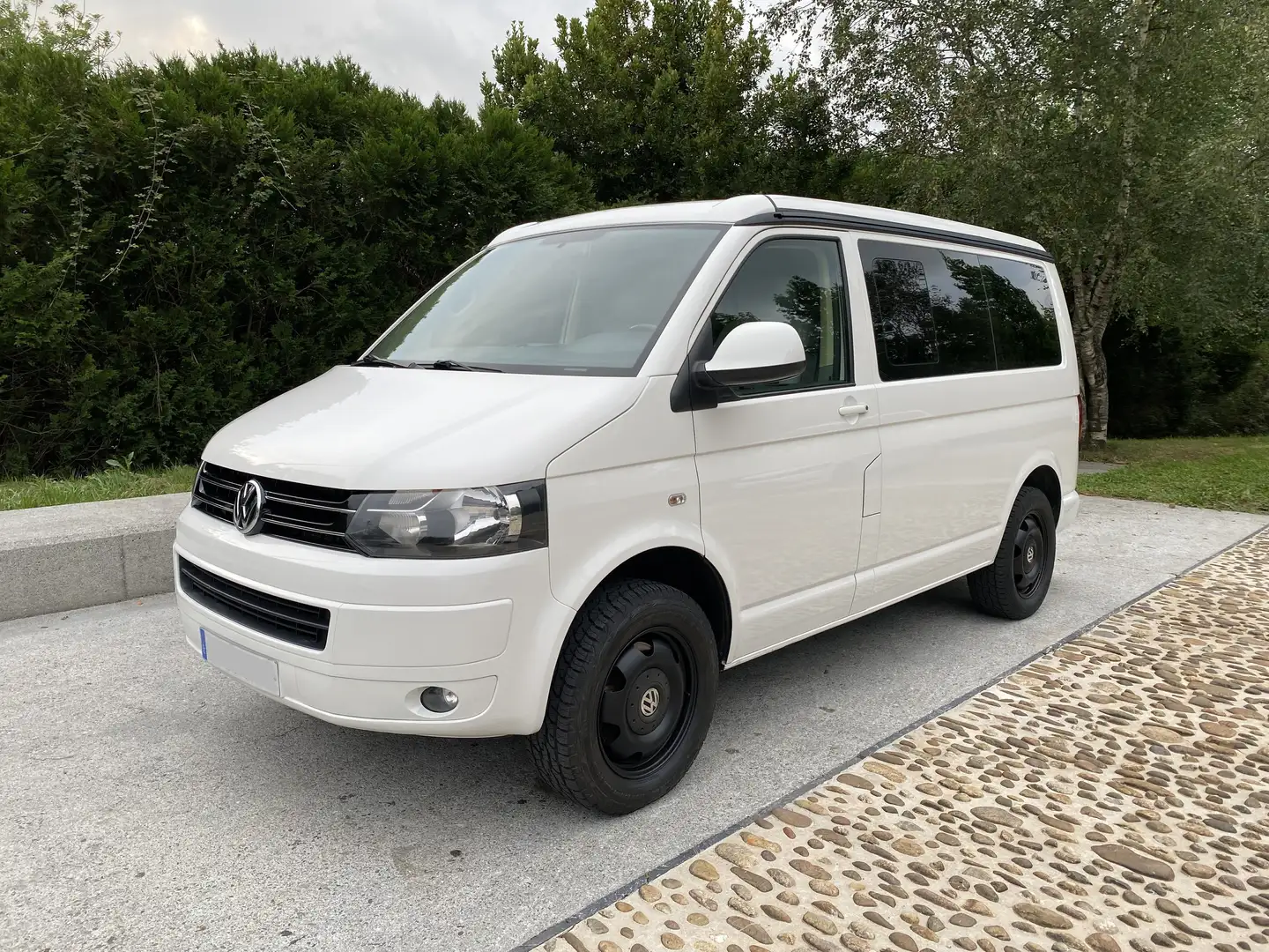 Volkswagen T5 California California 2.0 Beach 4M 140 Edition Techo Elevable Blanc - 1