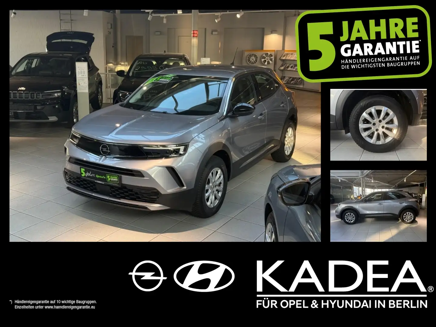 Opel Mokka 1.2 180°Kamera,LED,PDC,Lenk+Sitzhzg,LM''16 Grijs - 1