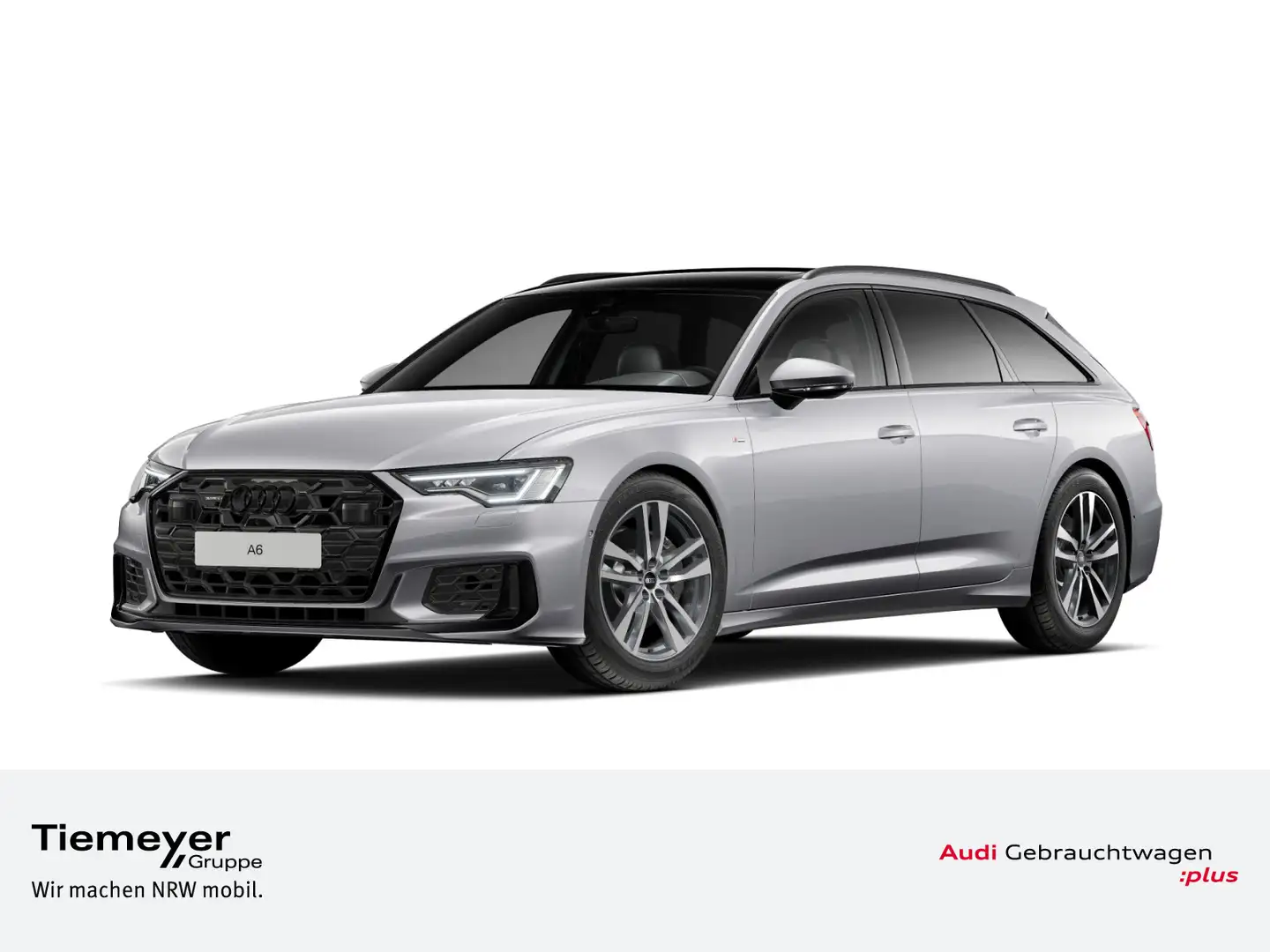 Audi A6 45 TDI Q S LINE LM19 PANO AHK MATRIX Silber - 1