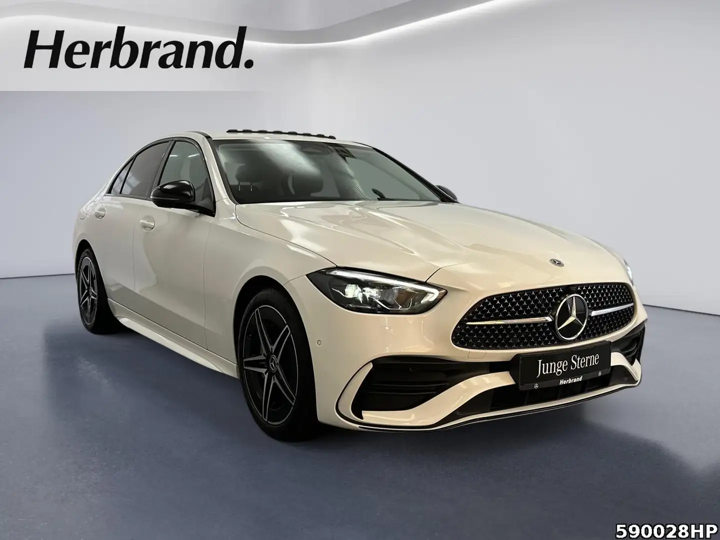 Mercedes-Benz C 180 AMG Schiebedach Night Memory Lenkradhzg Weiß - 2