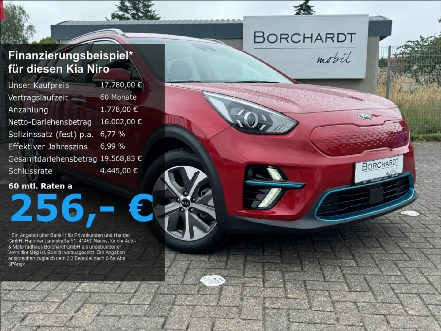 Kia Niro e-Vision0.0 *Sitz-&Lenkradhzg*ACC*Allwetter* Rot - 1