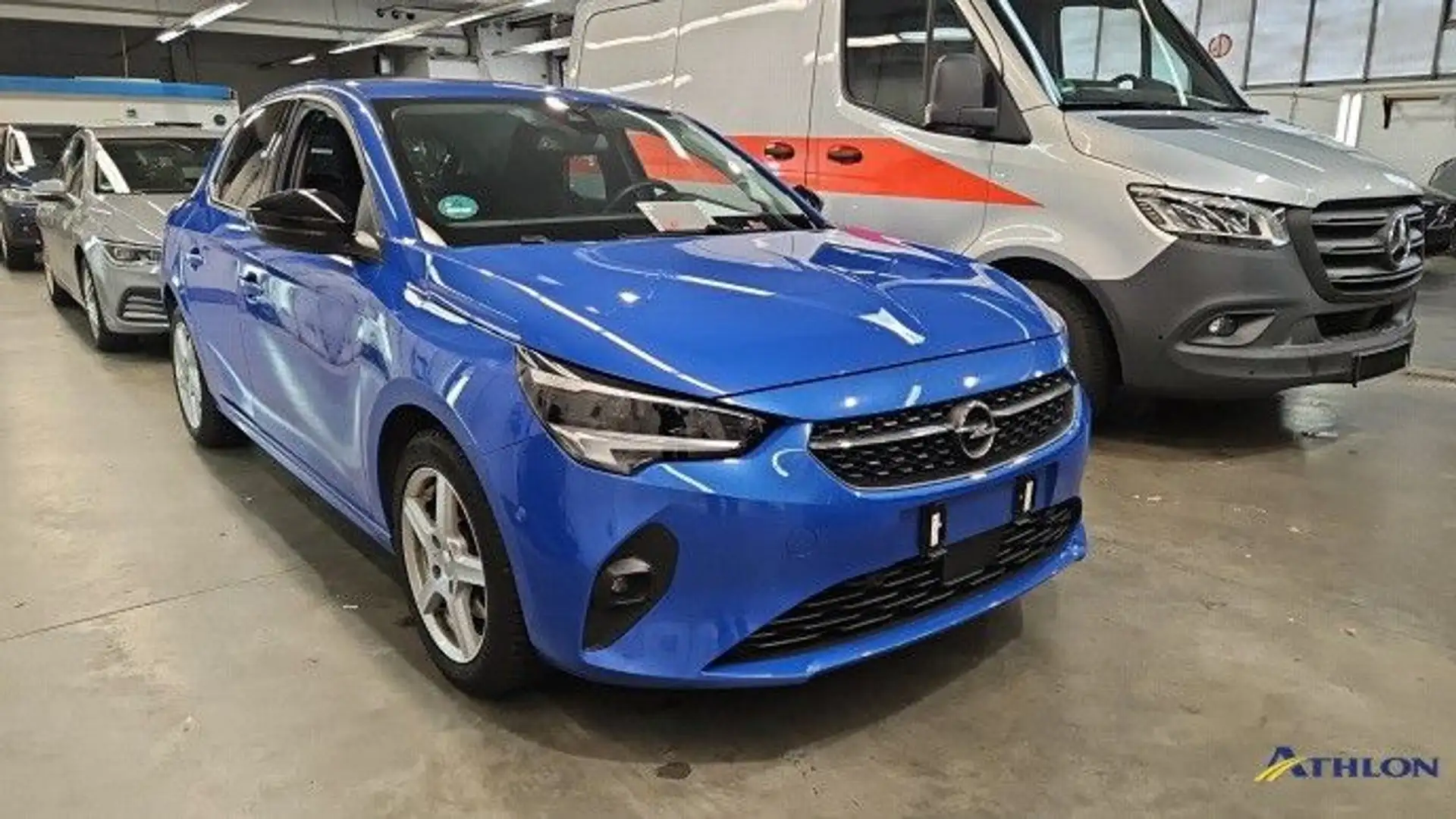 Opel Corsa F Elegance Navi Matrix SiHz PDC RFK ACC Blau - 2