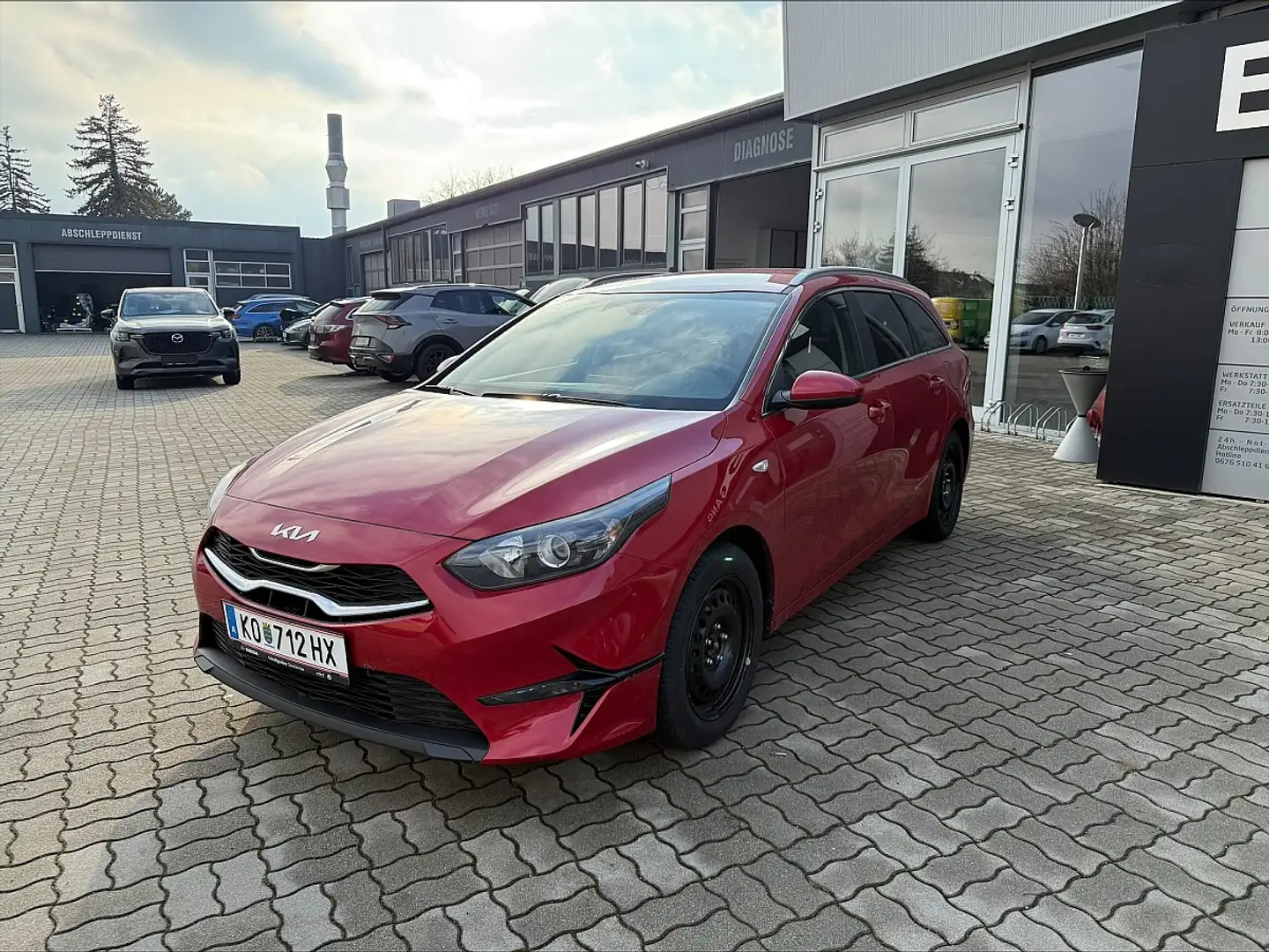 Kia Ceed SW / cee'd SW ceed SW 1,0 T-GDI GPF ISG Silber Rot - 1