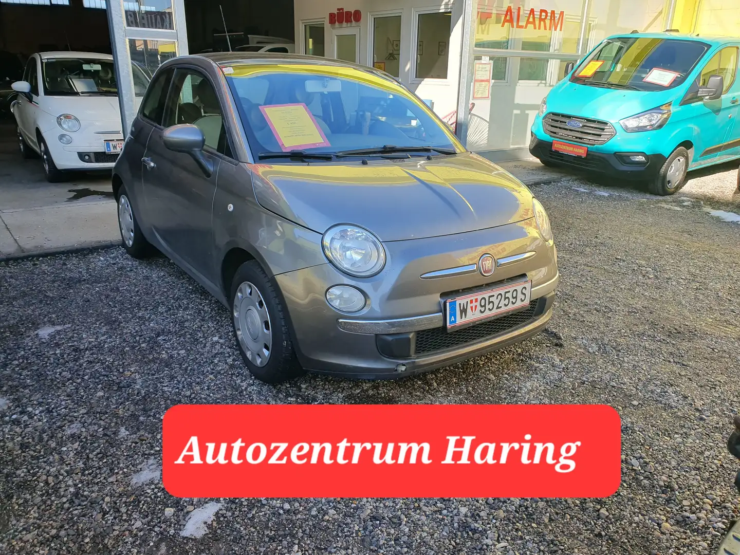 Fiat 500 AUTOMATIK Ohne Anzahlung monatlich 149.- Grau - 1