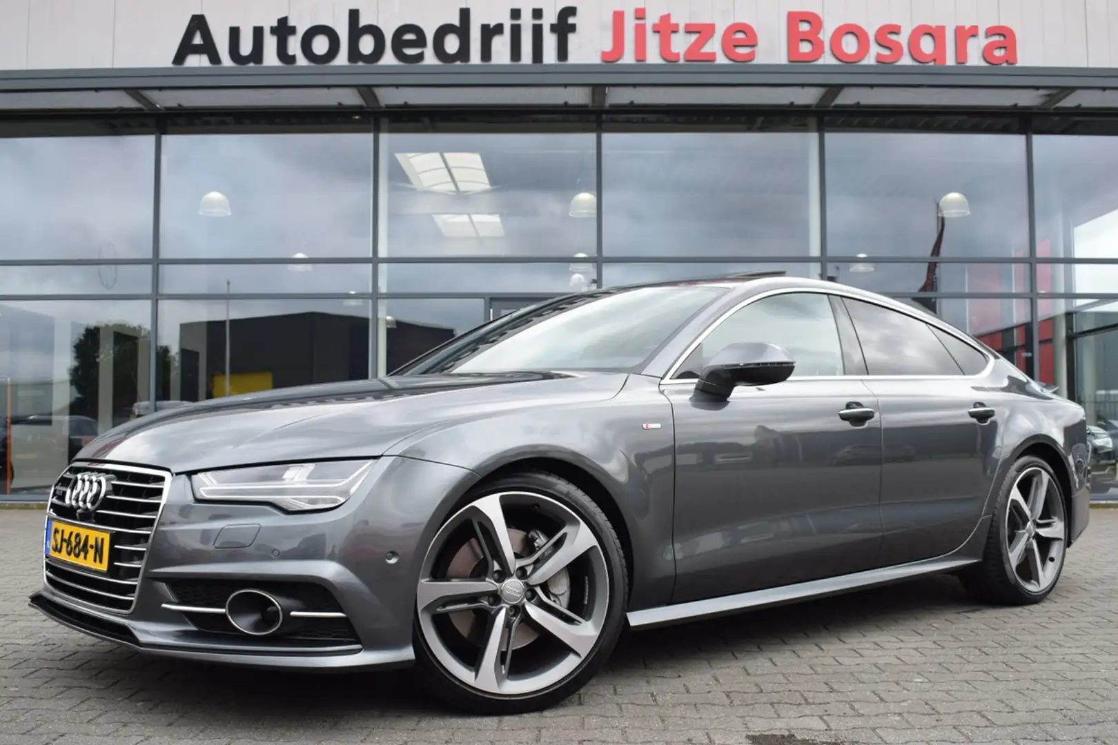 Audi A7 Sportback 3.0 TDI 272pk Quattro Pro Line Plus S-Li Grijs - 1