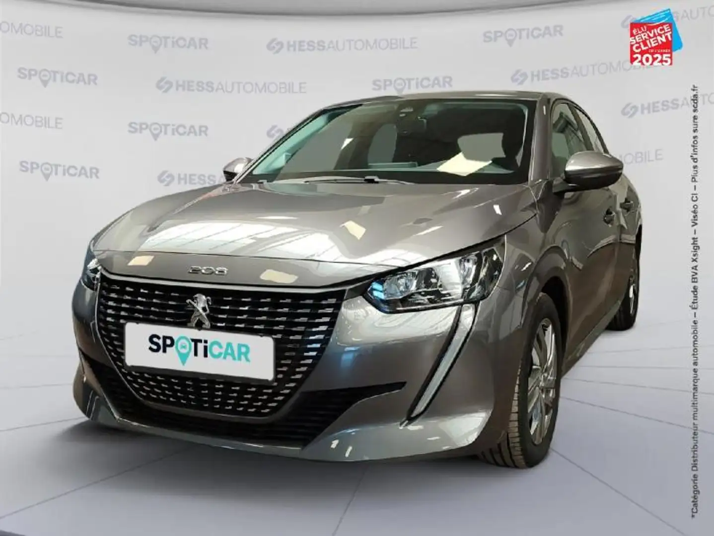 Peugeot 208 1.2 PureTech 75ch S\u0026S Active Business Gris - 1