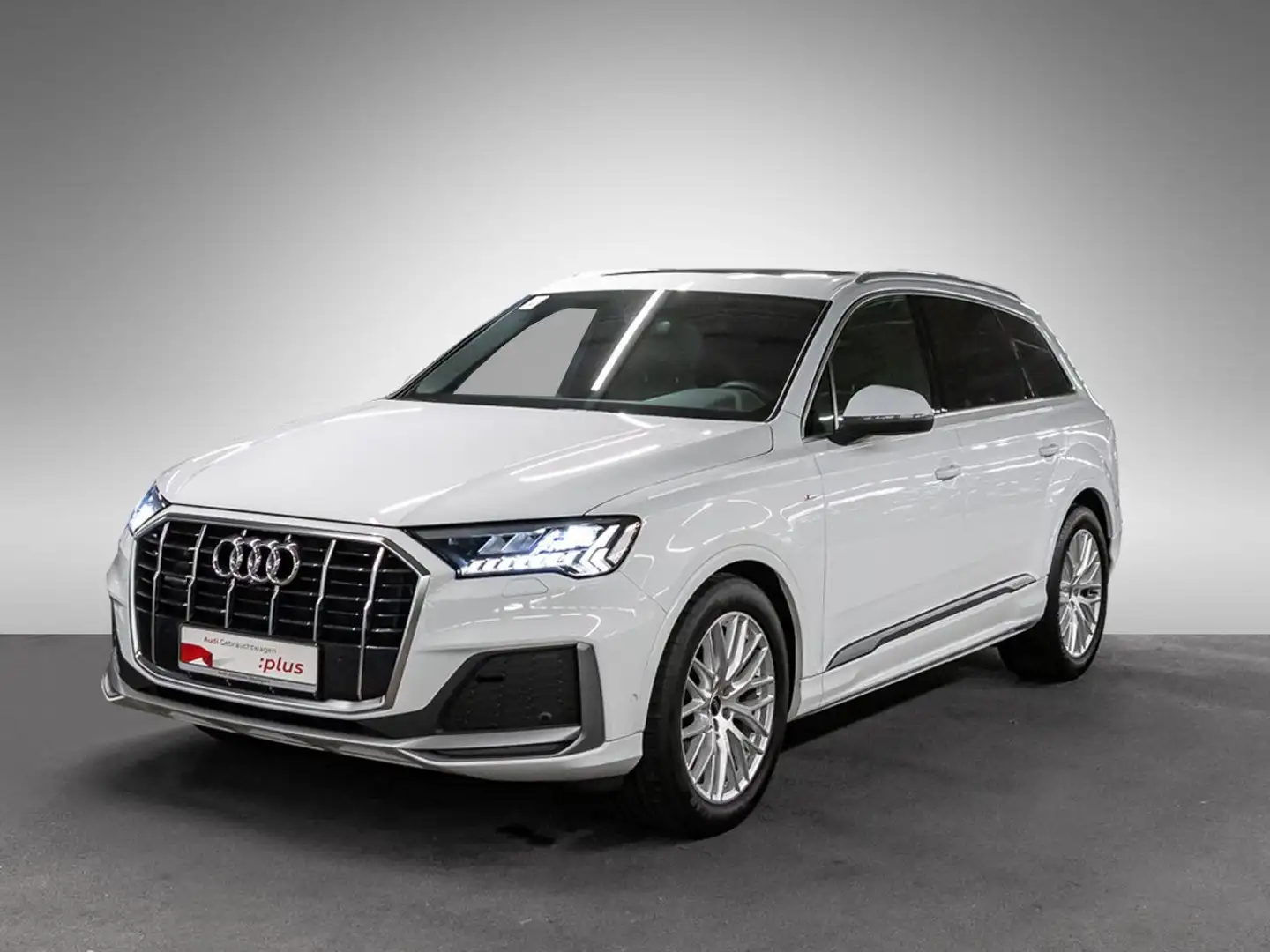 Audi Q7 50 TDI quattro S line Matrix AIR Pano virtCo Weiß - 2