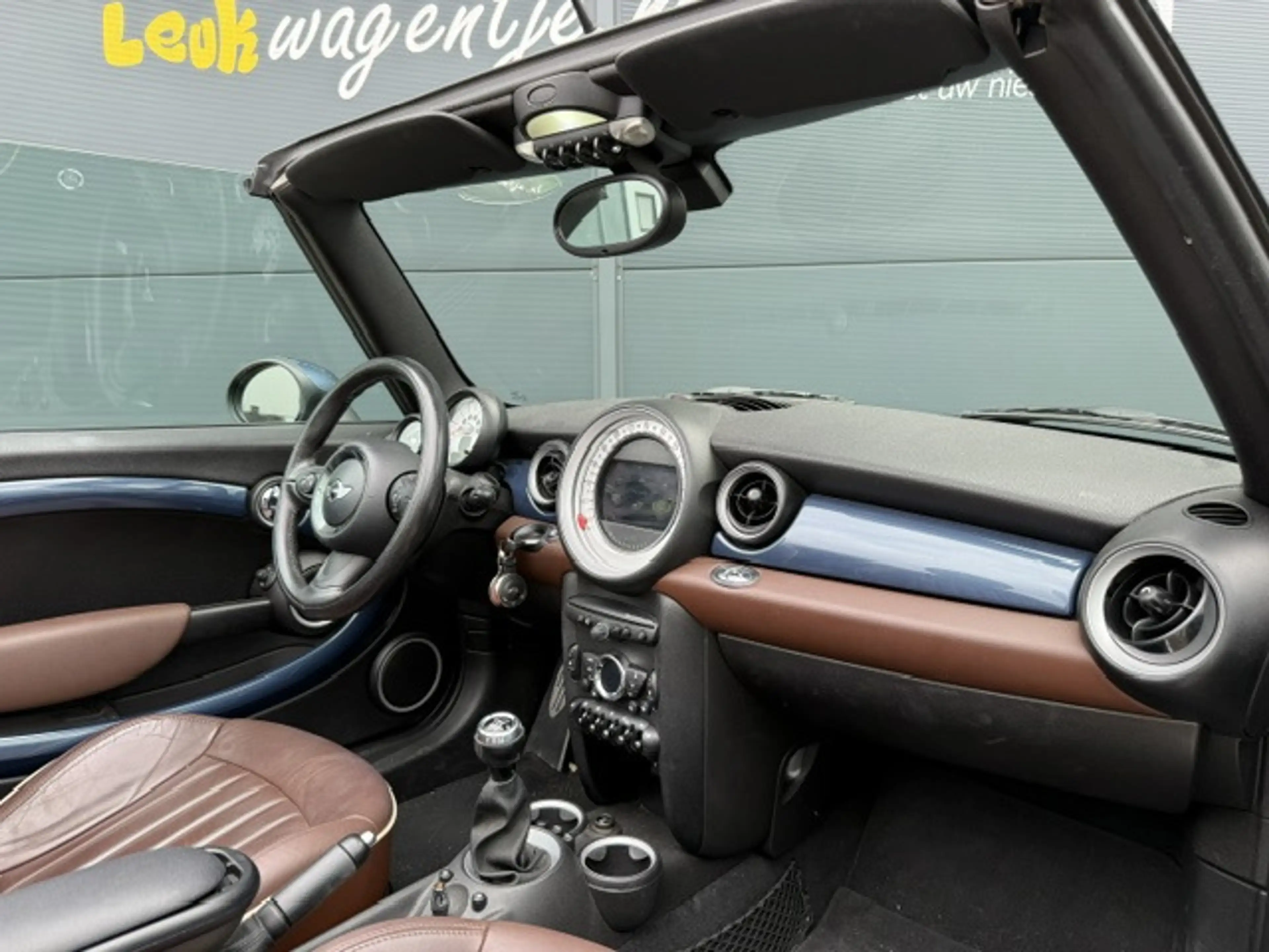 MINI Cooper Cabrio 1.6 Chili *leder *stoelverw. *xenon *navi — photo 14