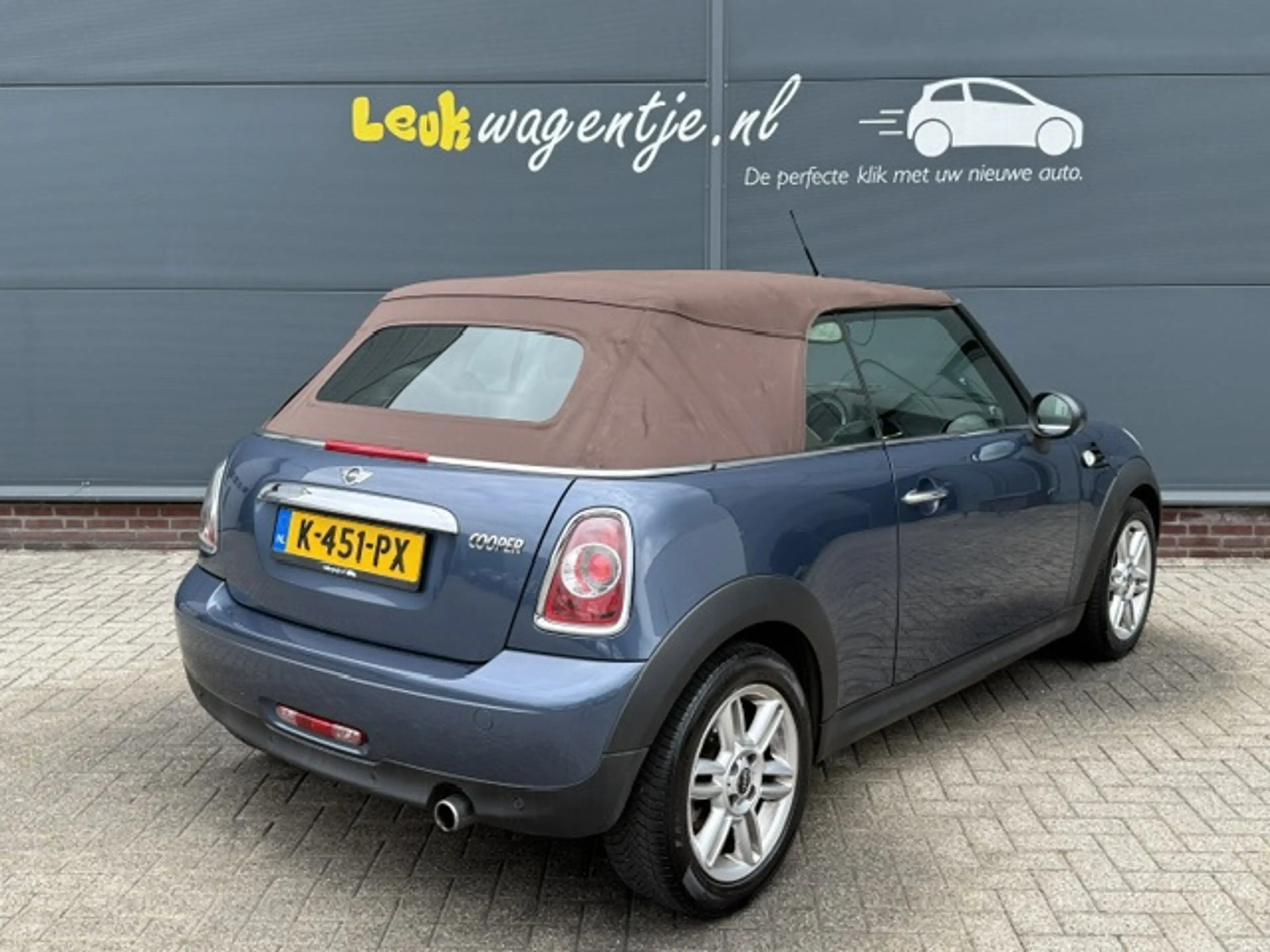 MINI Cooper Cabrio 1.6 Chili *leder *stoelverw. *xenon *navi — photo 4