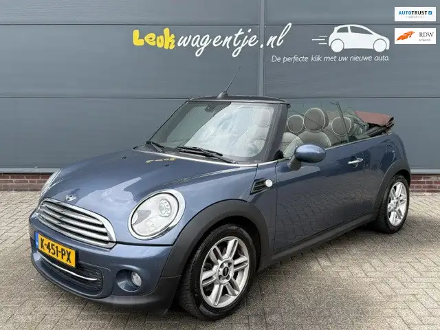 MINI Cooper Cabrio 1.6 Chili *leder *stoelverw. *xenon *navi