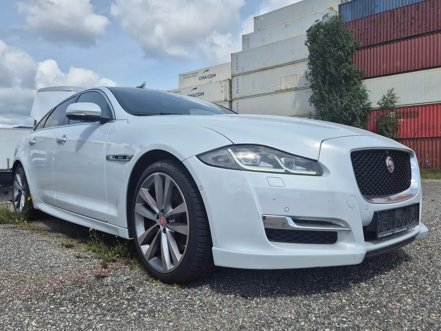 Jaguar XJ 3.0 V6 Diesel R-Sport Blanc - 1