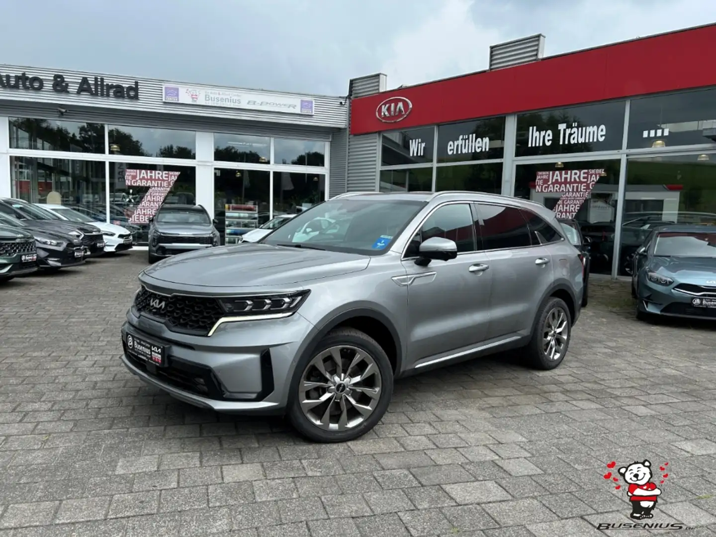 Kia Sorento 2,2 CRDI AWD Platinum+Nappa+Bose+AHK Grau - 2