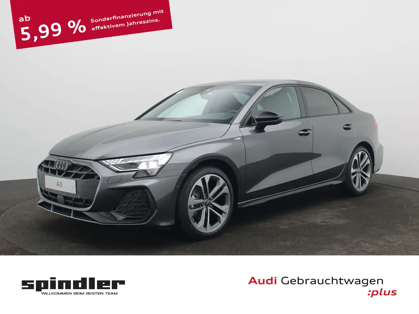 Audi A3 S-Line 35 TFSI S-tronic / AHK, ACC Grau - 1