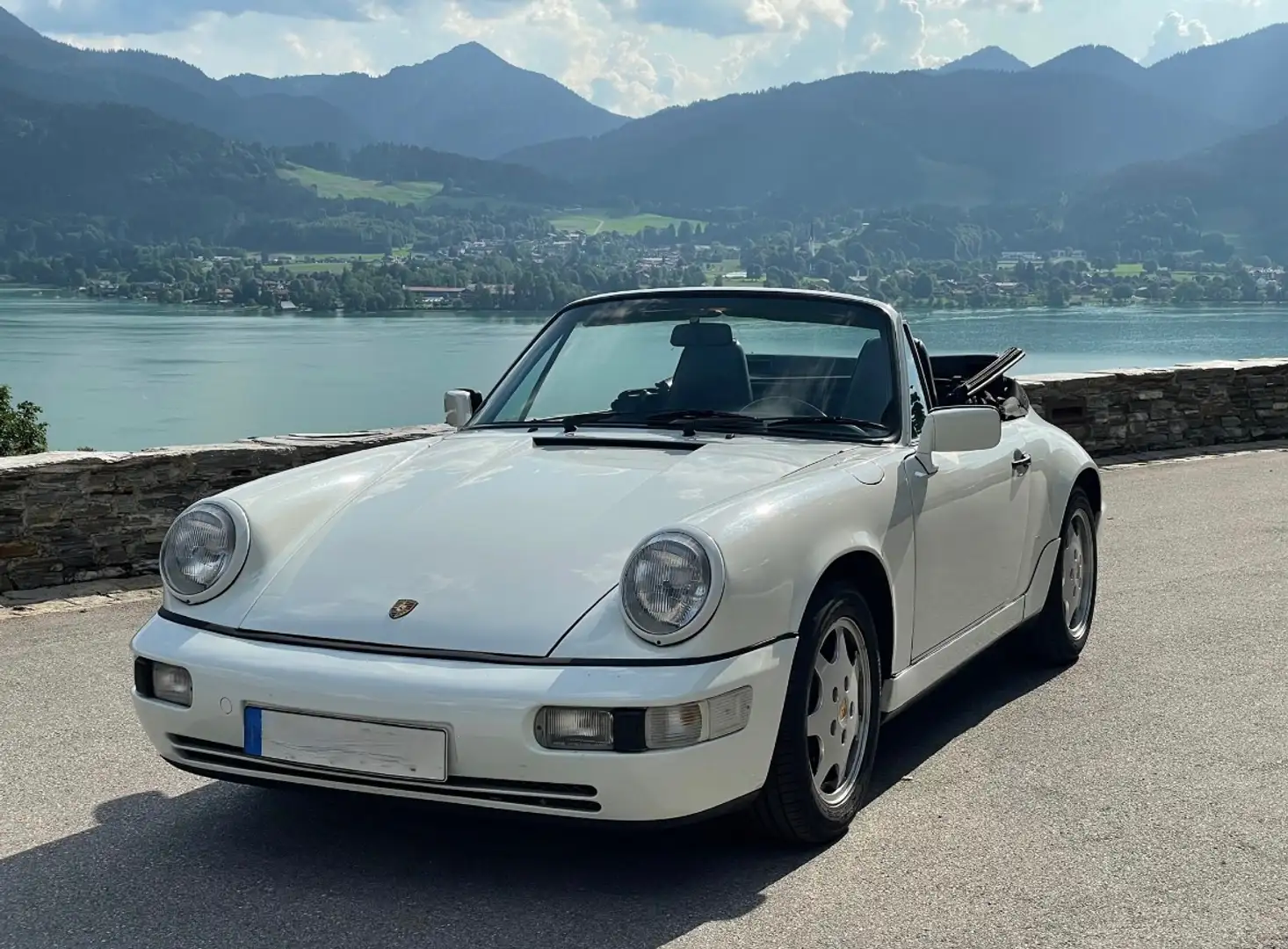Porsche 911 964 Carrera 2 Cabriolet Tiptronic Blanco - 2