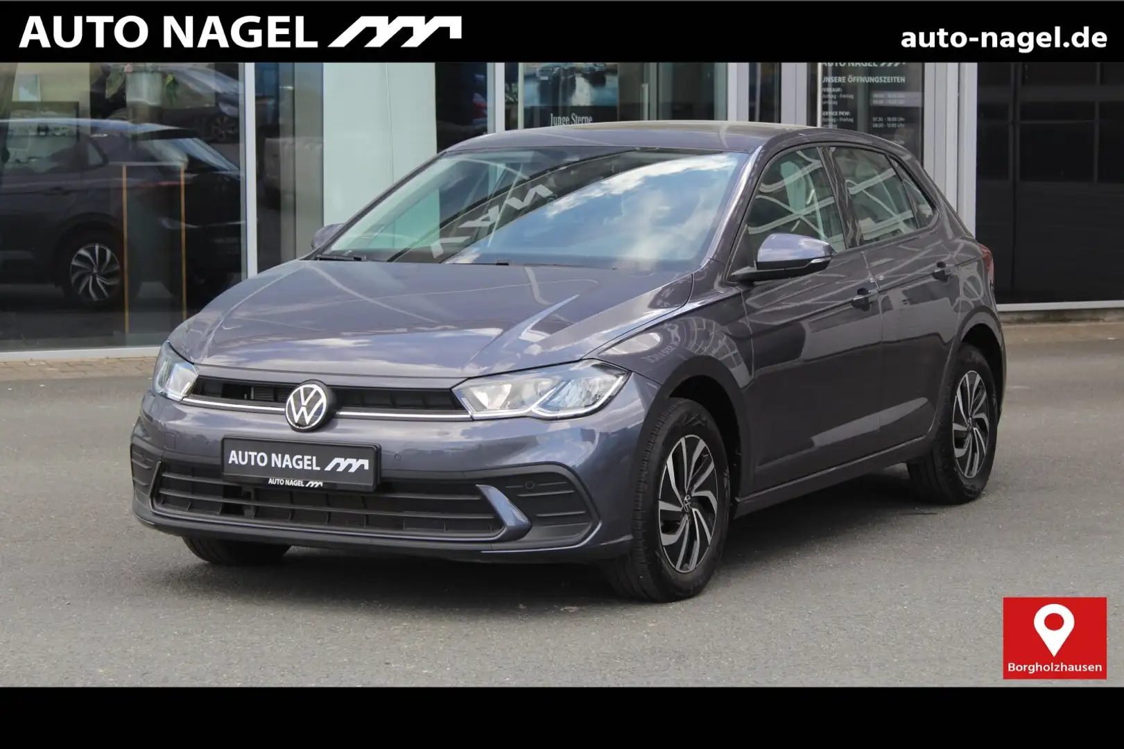 Volkswagen Polo Polo 1.0 TSI Life +LED+KAMERA+APPLE-CARPLAY+DAB+ Grau - 1