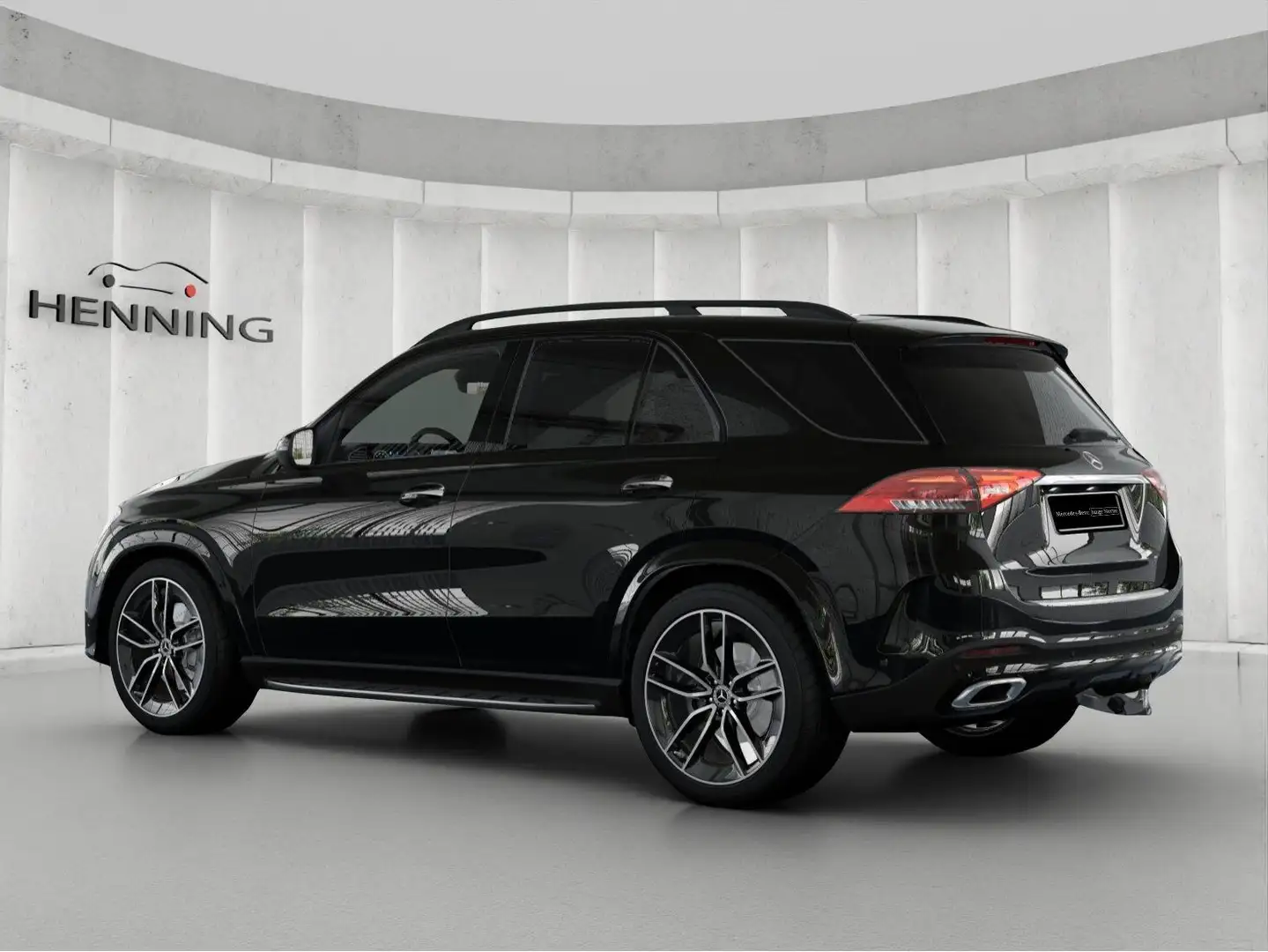 Mercedes-Benz GLE 450 d 4M AMG Pano Head-Up 360° Multibeam Nero - 2