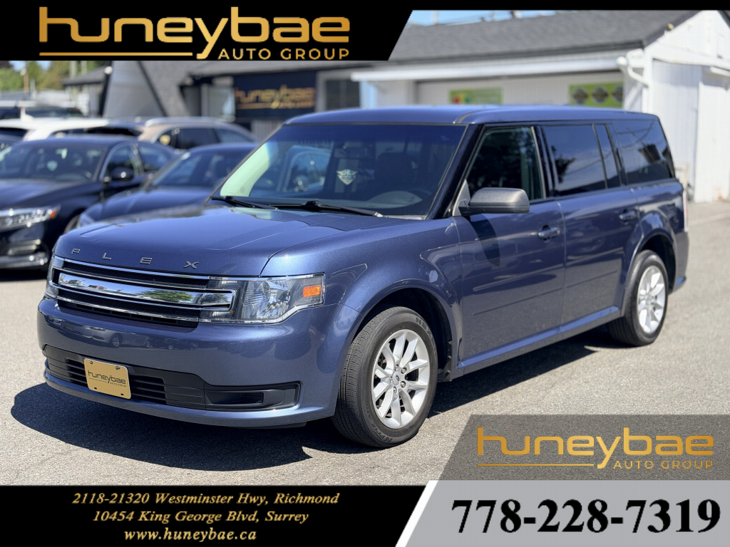 2018 Ford Flex SE | Spacious 7-Passenger SUV | Backup Camera | Bl