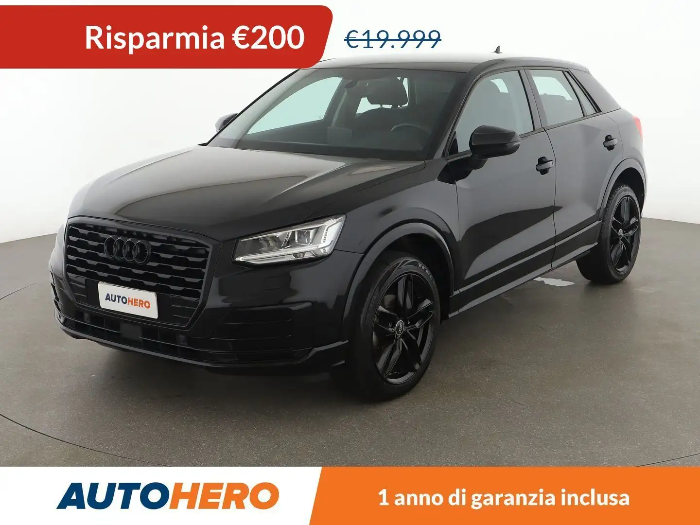 Audi Q2 1.6 TDI S tronic Schwarz - 1