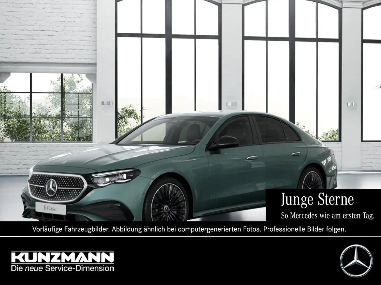 Mercedes-Benz E 300 e AMG Night MBUX Navi Distronic 360° Memory Silber - 1