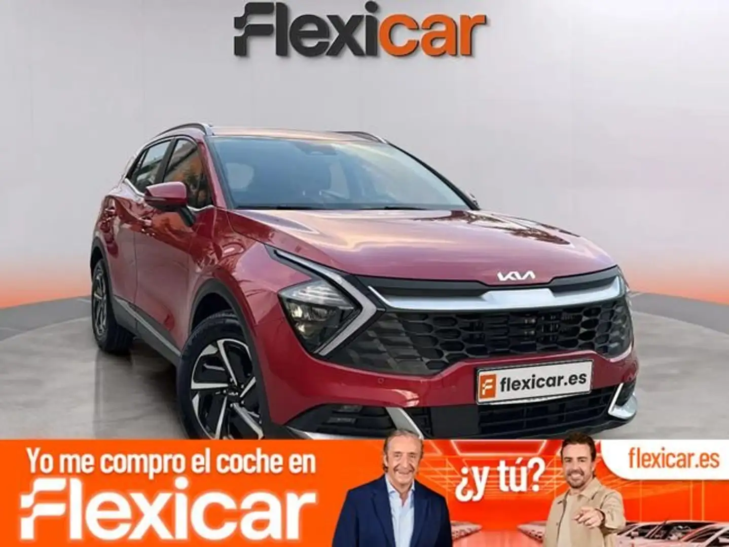 Kia Sportage 1.6 T-GDi HEV Business 4x4 215 Rojo - 1