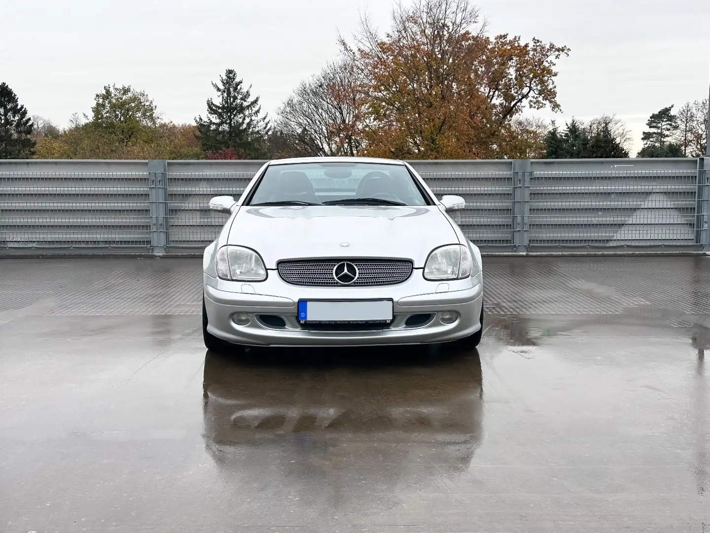 Mercedes-Benz SLK 320 - Service neu, nur 75 Euro monatl. Rate* Argento - 2