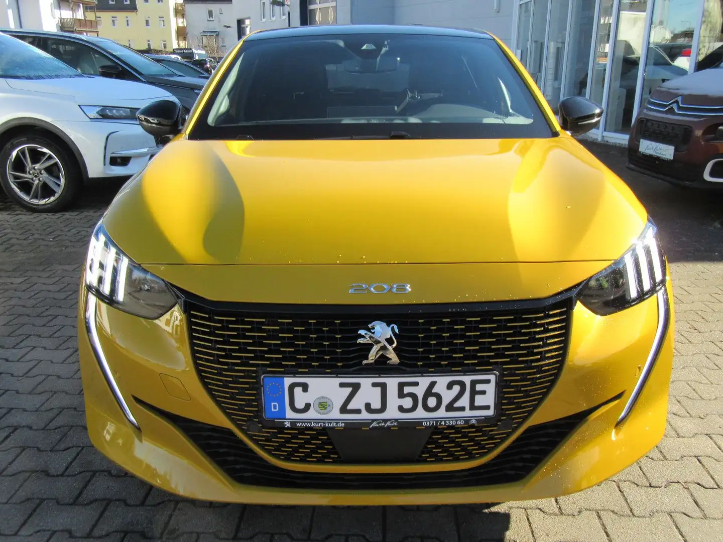 Peugeot 208 e-208 GT Pack Elektromotor 136*Sitzheizung* Gelb - 2