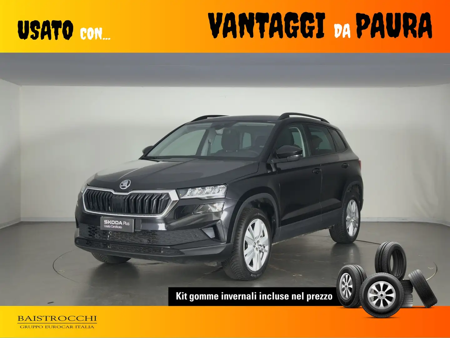 Skoda Karoq 1.0 tsi selection 115cv Noir - 1