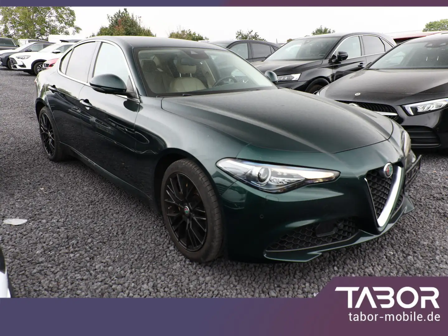 Alfa Romeo Giulia 2.2 Turbo 190 AT8 Ti Leder ACC Nav BiXen Grün - 2