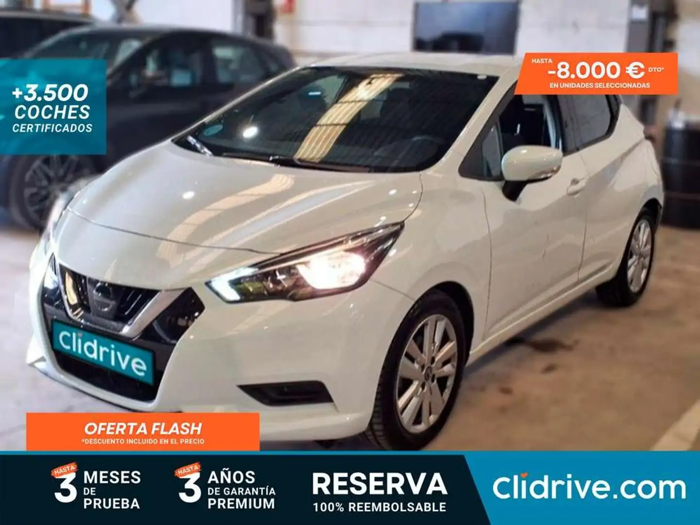 Nissan Micra IG-T 74 kW (100 CV) E6D Acenta Blanco - 1